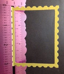 THIN STAMP FRAME Die-Cuts (12pc)Aprox 2-1/2″x3″📫Pictures📫Made in USA📫