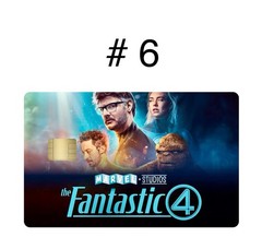 2 Fantastic 4 Premium Quality Bank Card Skin Small Chip Pick Any 2 Skins