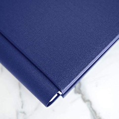 Creative Memories 12×12 Scrapbook Album Coverset – Cobalt Blue Bookcloth