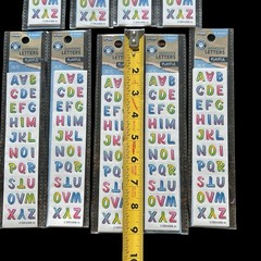 9 ArtSkills Crafter’s Closet Alphabet Stickers Letters 960 Total Colorful Lot