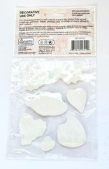 Sticker King Ornamental Sticker Art 3D Heart Floral Scrapbook Decor Pearl Puffy