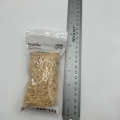 Lot of 4 Recollections Fiber MixIn For Paper Making Natural Wood 0.2 Ounce Each