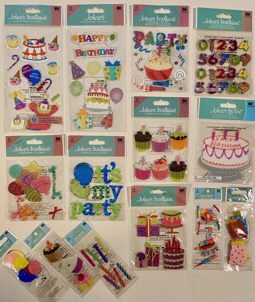Jolee’s Boutique BIRTHDAY Some Rare! YOU CHOOSE! NEW! Ships Free! #2