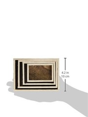 Tim Holtz Idea-Ology Wooden Vignette Boxes 4 Per Pack, 4 Sizes From 5.5 x 4 x…