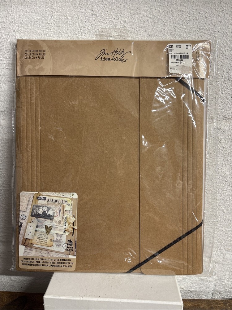 Tim Holtz Idea-ology Collection Folio Large TH 93126 Folder Journal