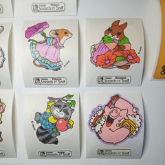 Trend Large Scratch ‘N Sniff Stickers Lot Clean Unscratched Vintage 1980s