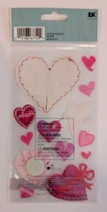 Jolee’s Love & Passion Hearts Valentine’s Day Scrapbooking Stickers
