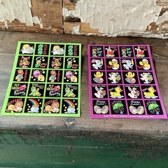 Lot of 11 Vintage Teacher Reward Calendar Sticker Sheets Missing Nov. Cute!