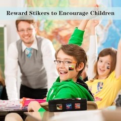 600 Pcs Kids Stickers – 3 Pack, 30 Designs, 1.5″ Self-Adhesive Cartoon Labels