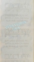 HAMBLY STUDIOS PRISMATIC GLITTER STICKERS SCHOOL TEACHER BUS BOOKS VINTAGE RARE