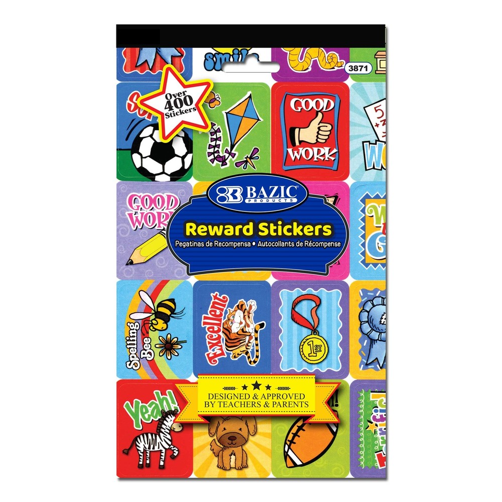 BAZIC Reward Sticker Book (3871),Scrapbooking Stickers