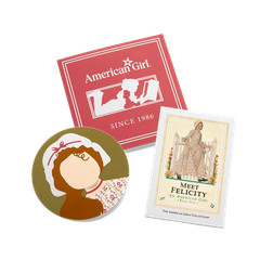 NIP American Girl Doll Felicity Merriman Vinyl Sticker Pack – Sold Out at AG