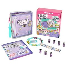 Sticki Rolls Sticki Book Wearable Sticker Bracelet & Collection Book Series 2