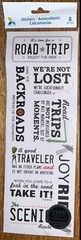 ATD Momenta Road Trip We’re Not Lost Joy BackRoads Good Traveler Scenic Stickers