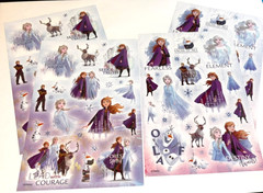 Disney Frozen II Stickers Standard Glossy 4 Sheets by American Greeting