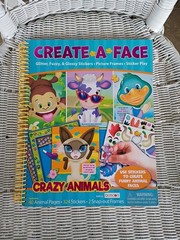 Create A Face Sticker Book NEW 18X12 INCHES