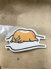 12pcs Cute Gudetama Stickers Kawaii Lazy Egg Cartoon Aesthetic Waterproof
