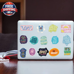 100Pcs Motivational & Inspirational Stickers for Teens Adults, Positive Affirmat