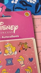 Vintage Sandylion Stickers Cinderella 2 Sheets New Pack