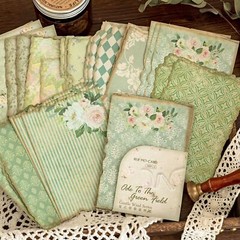 30Pcs Vintage Scrapbook Paper DIY Junk Journal Planner Supplies Wall Collage Art