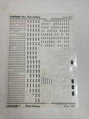 Letraset Chartpak Zip A Tone Circles Squares And Arrows – 4 Partial Sheets