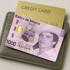 Chalino Pesos Debit Credit Card Vinyl Sticker Decal Money Bank Cash Cover Glossy