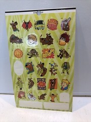 Vintage Heartline & Sandylion & Other Stickers Scooby-Doo Background ’70s Style