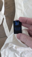 Tim Holtz Idea-ology AUTOGRAPHED Art Craft Stamps Mixed Media Apron! Ranger Ink