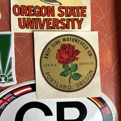 Mixed Lot Of 12 Vintage Stickers, Advertising, Snow Boarding, Aerosmith, OSU+