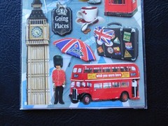 (11) Handmade Autocollantes Stickers London – NIP!
