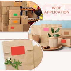 1000Pcs Colored Coding Labels Stickers, 5×3 Inch Rectangle Inventory Stickers…