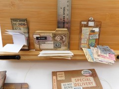Junk Journal Ephemera Embellishment Add-on Handmade Set Vintage Style Set 4