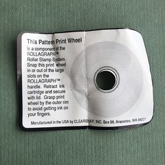 Rollagraph Rubber Wheel Stamp – San Francisco Large Row Houses 602 Design