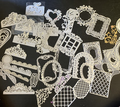 LRG Lot Metal Die Cuts Crafts Card Making Scrapbook Frames Borders