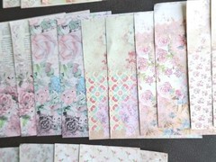 100PC Scrapbooking Vintage Ephemera Paper Pack The Rose Connection New Design