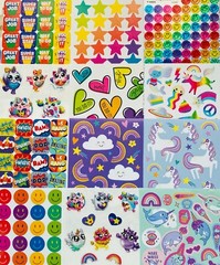 729+ HUGE Lot Scrapbooking Stickers Great Variety Supplies mxd Themes SCENTED +