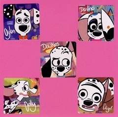 10 101 Dalmatians – Large Stickers – Party Favors – Rewards – Dog, Puppy