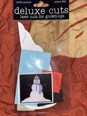 Snowman Die Cut Laser Cut New – Deluxe Cuts Scrapbooking – Retired #23