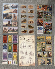 Lot of 10 Stickii Club Sticker Sheets – Town & Country Theme