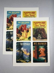 Cavallini & Co. National Parks Vintage Sticker Set, Assorted