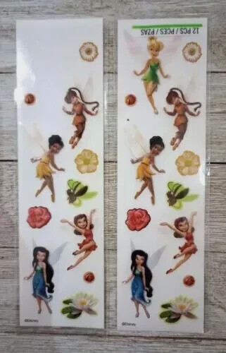 Disney tinkerbell fun stickers EK success dimensional puffy 2 open packs new