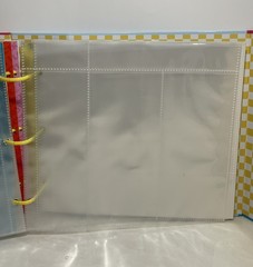 Pipsticks Rainbow Sticker Keeper Binder Magnet Close Sticker Book With Sleeves