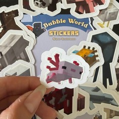 100 Gamer-Inspired Stickers Pack | Waterproof Laminated | Laptop Nintendo