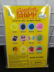 VKPI Scratch and Sniff Stickers – 864 Pieces, 12 Different Scents, 36 Sheets –