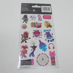 Trolls World Tour Dreamworks SandyLion Sticker Sets 4 Sheets Brand New