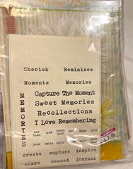 Scrapbooking Kits Spring Theme Stickers Papers Metal Accents Lettering Rub-Ons