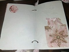 Pink Christmas Junk Journal Scrapbook Usa Seller