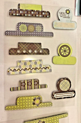 220+ Stickers Dimensional 3D Clear Stamps Alphabet Numbers Novelty Rhinestones