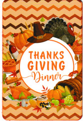 Junk Journal Art Cards, Happy Thanksgiving, 12 pcs, 4″ x 6″
