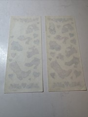 Vintage AGC Sticker Sheets Shoes & Boots , Rare Stickers